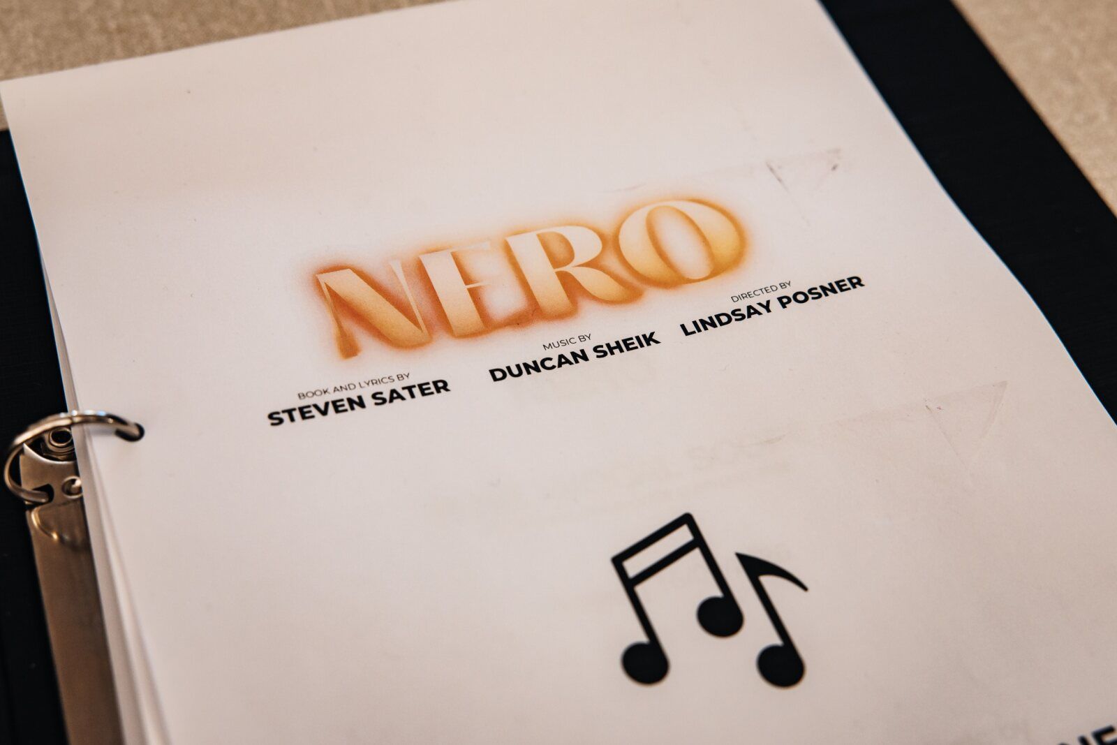 Photos: Andrew Barth Feldman and More in Rehearsal For Steven Sater and Duncan Sheik's NERO — photo 15 of 16