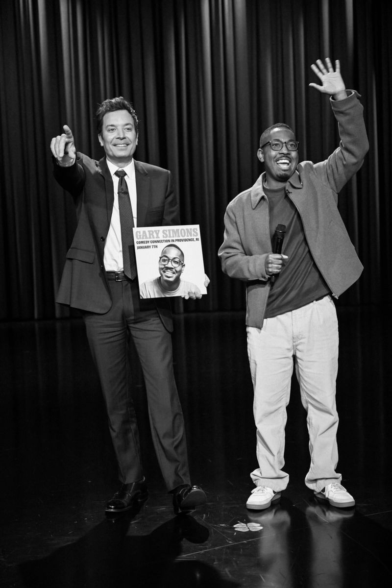 Photos: THE TONIGHT SHOW STARRING Jimmy Fallon Features Karl-Anthony Towns, Sienna Miller — photo 4 of 4