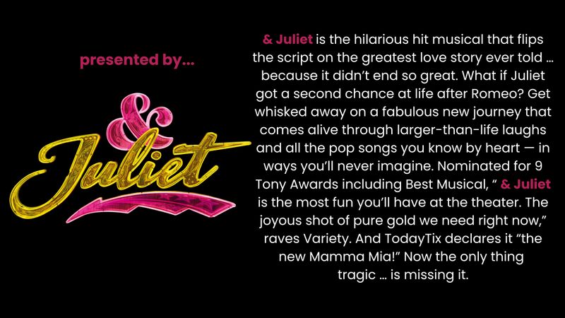 Oops!... You Haven’t Seen It Yet? 10 Reasons to Catch & JULIET Image