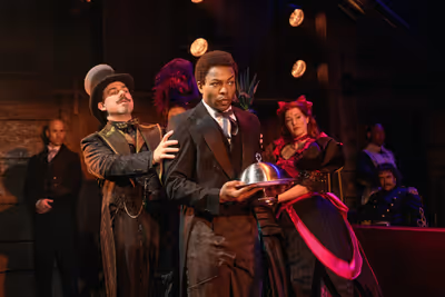 Ciarán McCarthy, Todrick Hall Kennedy Caughell and the Company of MIDNIGHT Photo