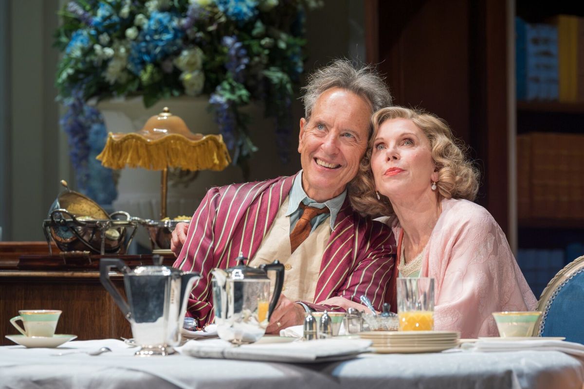 Richard E. Grant and Christine Baranski at Photos: Christine Baranski, Richard E. Grant, and More in HAY FEVER