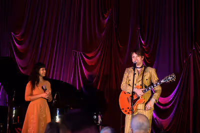 Reeve Carney & Eva Noblezada Photo