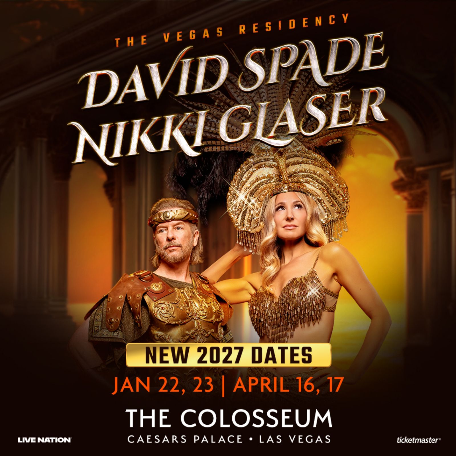 Photos: Nikki Glaser and David Spade to Return to Las Vegas Residency — photo 1 of 6