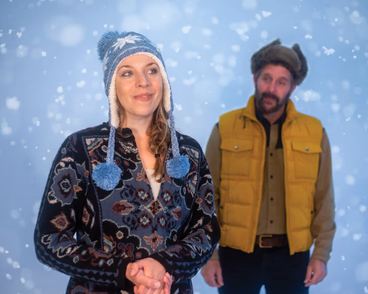 Katherine Fried and John Michael Zuerlein at Photos: TWELVE KIDS OF ICE at Children's Theatre Company