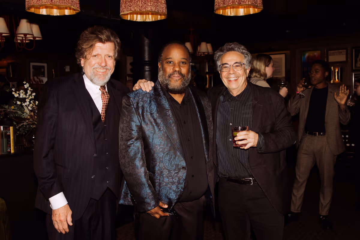 Oskar Eustis, Jacob Ming-Trent, and Tony Taccone at Photos: HOW SHAKESPEARE SAVED MY LIFE Opens Off-Broadway