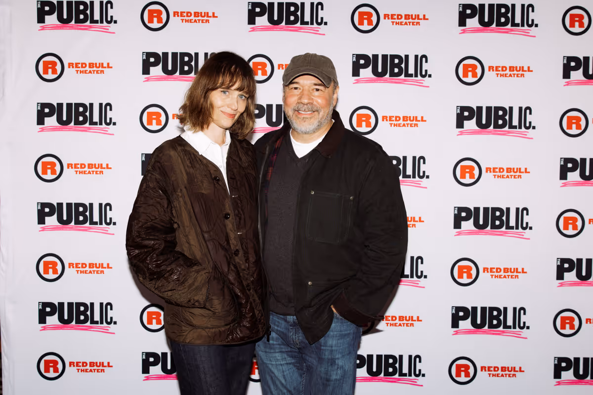 Tanya Sweet and Danny Burstein at Photos: HOW SHAKESPEARE SAVED MY LIFE Opens Off-Broadway