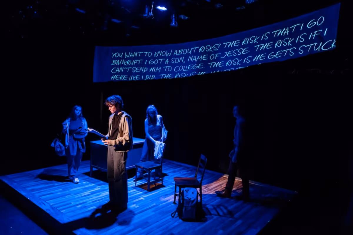 Campbell Idol, Sophie Tananbaum, Becky Rusch, Brady Dalton Richards at Photos: BURNING LEAVES to Premiere at A.R.T./New York Theatres