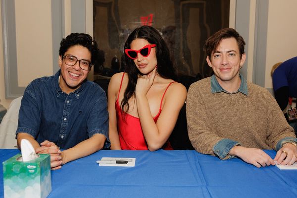George Salazar, Valentina, Kevin McHale Photo