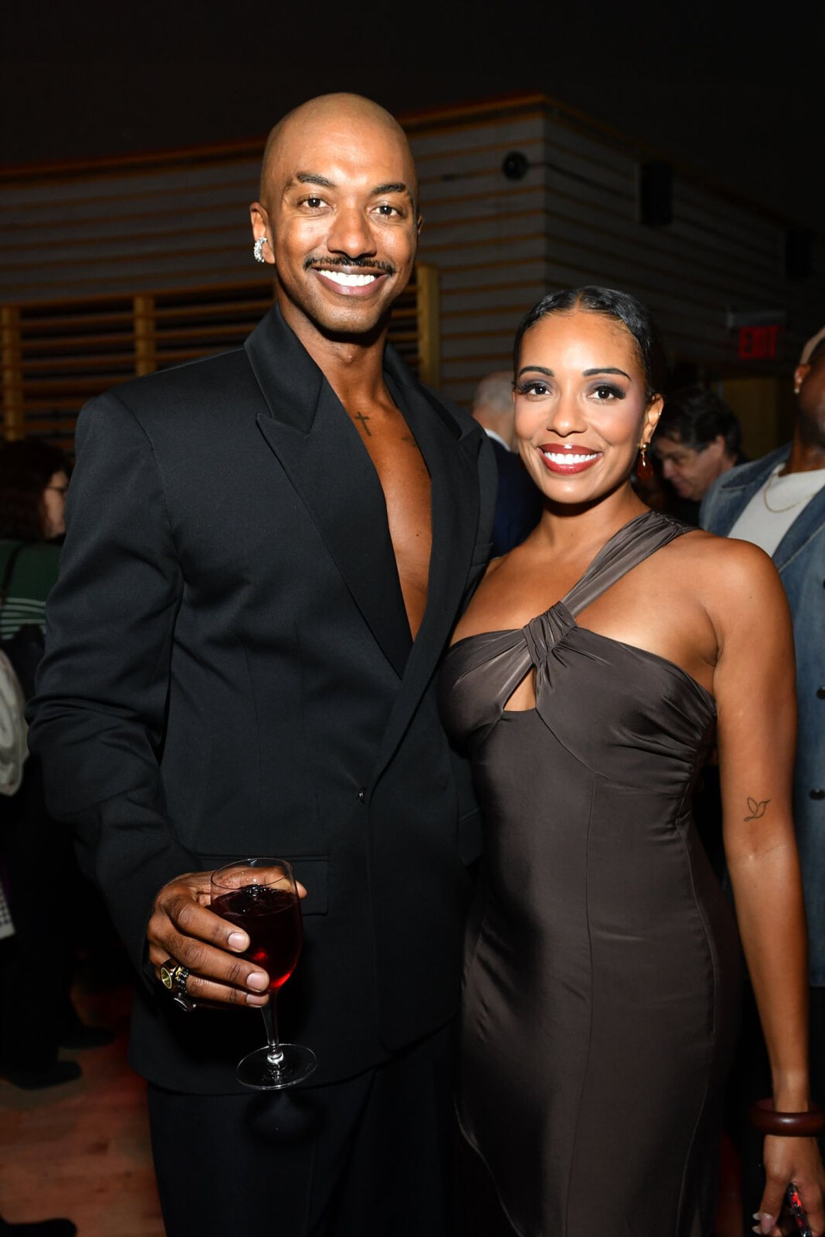 Christian Dante White and Adrienne Howard at Photos: Inside the SHUFFLE ALONG... Reunion Concert After Party