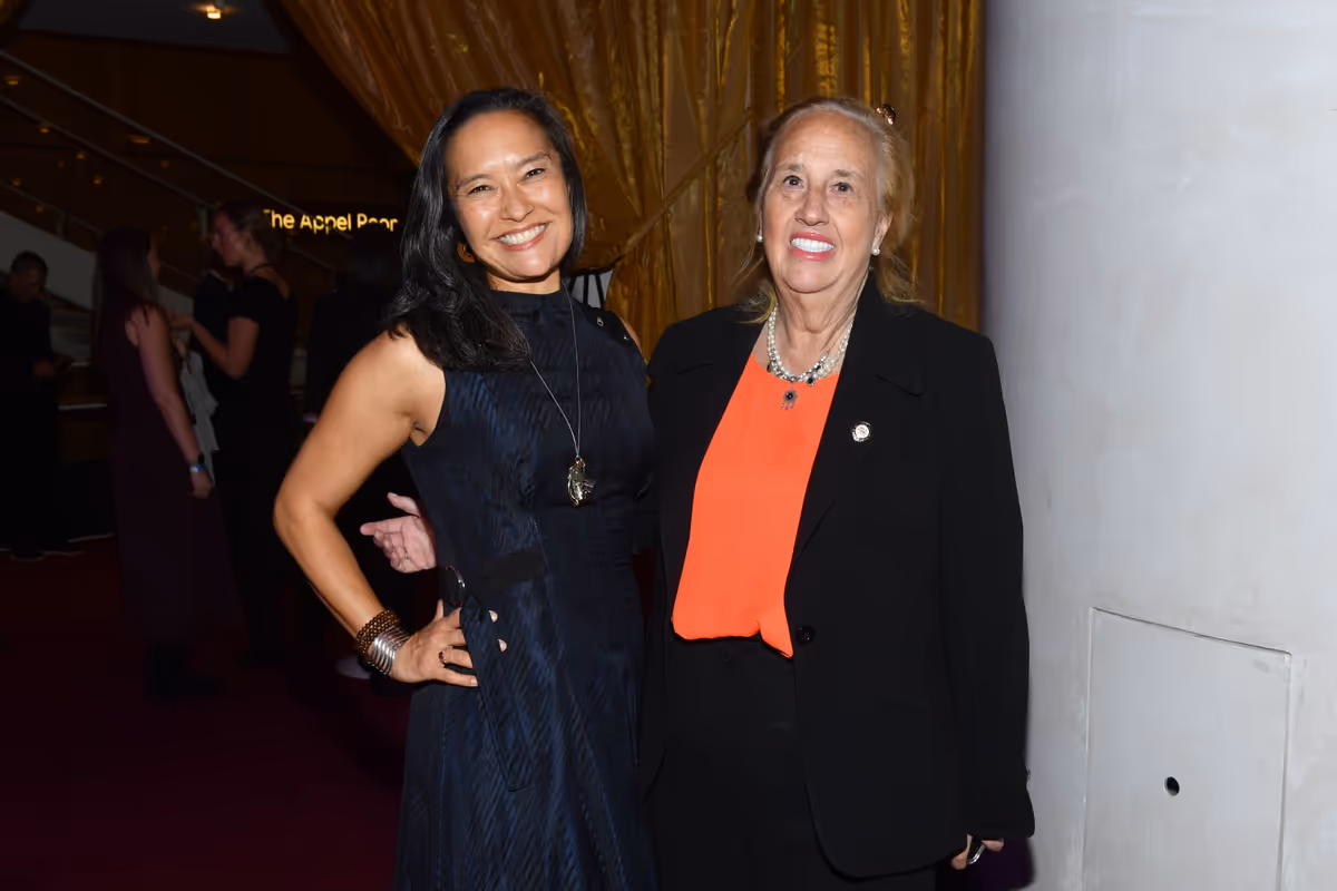 Mariko Silver and Gale Brewer at Photos: Inside the SHUFFLE ALONG... Reunion Concert After Party