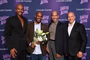 Christian Dante White, Arbender Robinson, Darius De Haas and JC Montgomery @ BroadwayWorld Christian Dante White, Arbender Robinson, Darius De Haas and JC Montgomery Photo