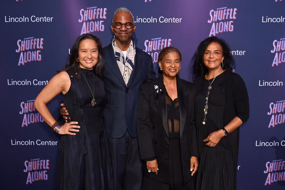 Mariko Silver, Tony Coles, Robyn Coles and Carol Sutton Lewis at Photos: Inside the SHUFFLE ALONG... Reunion Concert After Party