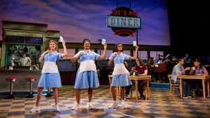 Samantha Lane Scruggs, Hannah-Kathryn Wall, Becky Alex and
the WAITRESS 10th Anniversary Tour Company @ BroadwayWorld Samantha Lane Scruggs, Hannah-Kathryn Wall, Becky Alex and
the WAITRESS 10th Annivers Photo