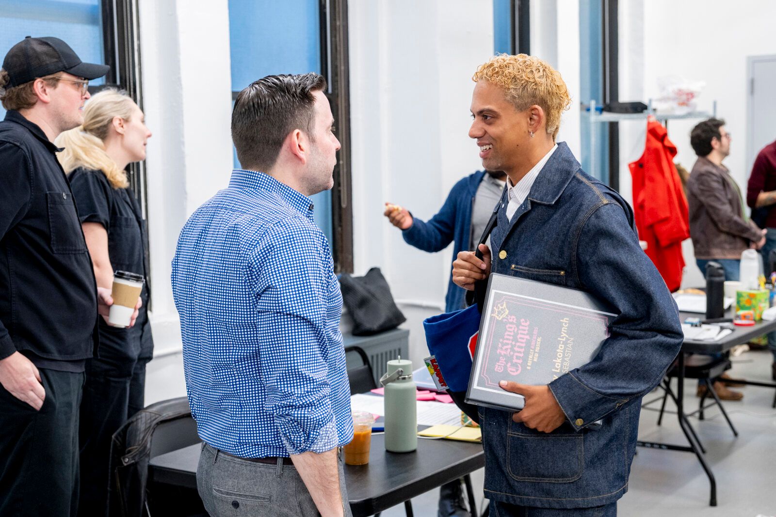 Photos: Taylor Iman Jones, Sky Lakota-Lynch and More in THE KING'S CRITIQUE Rehearsals — photo 19 of 20