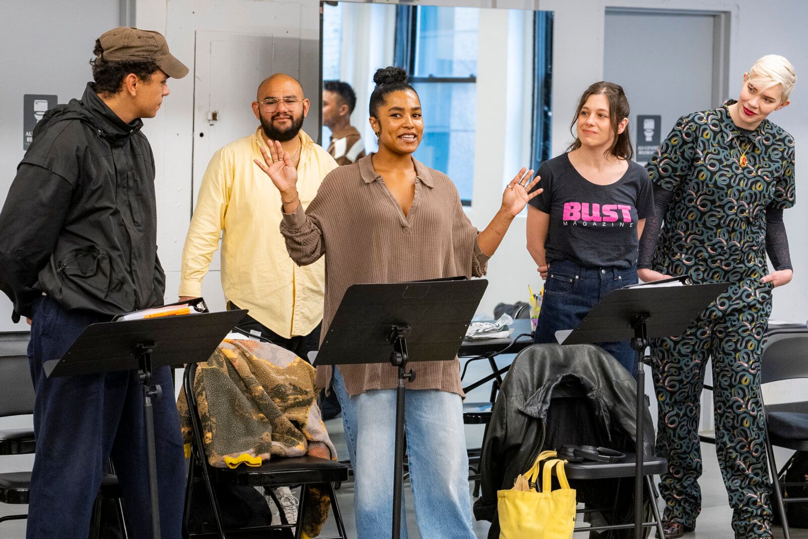 Photos: Taylor Iman Jones, Sky Lakota-Lynch and More in THE KING'S CRITIQUE Rehearsals — photo 8 of 20