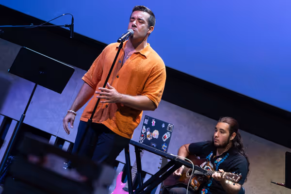 Kevin Luis performs in Bilingual Broadway En Vivo at Lincoln Center Photo credit… Photo
