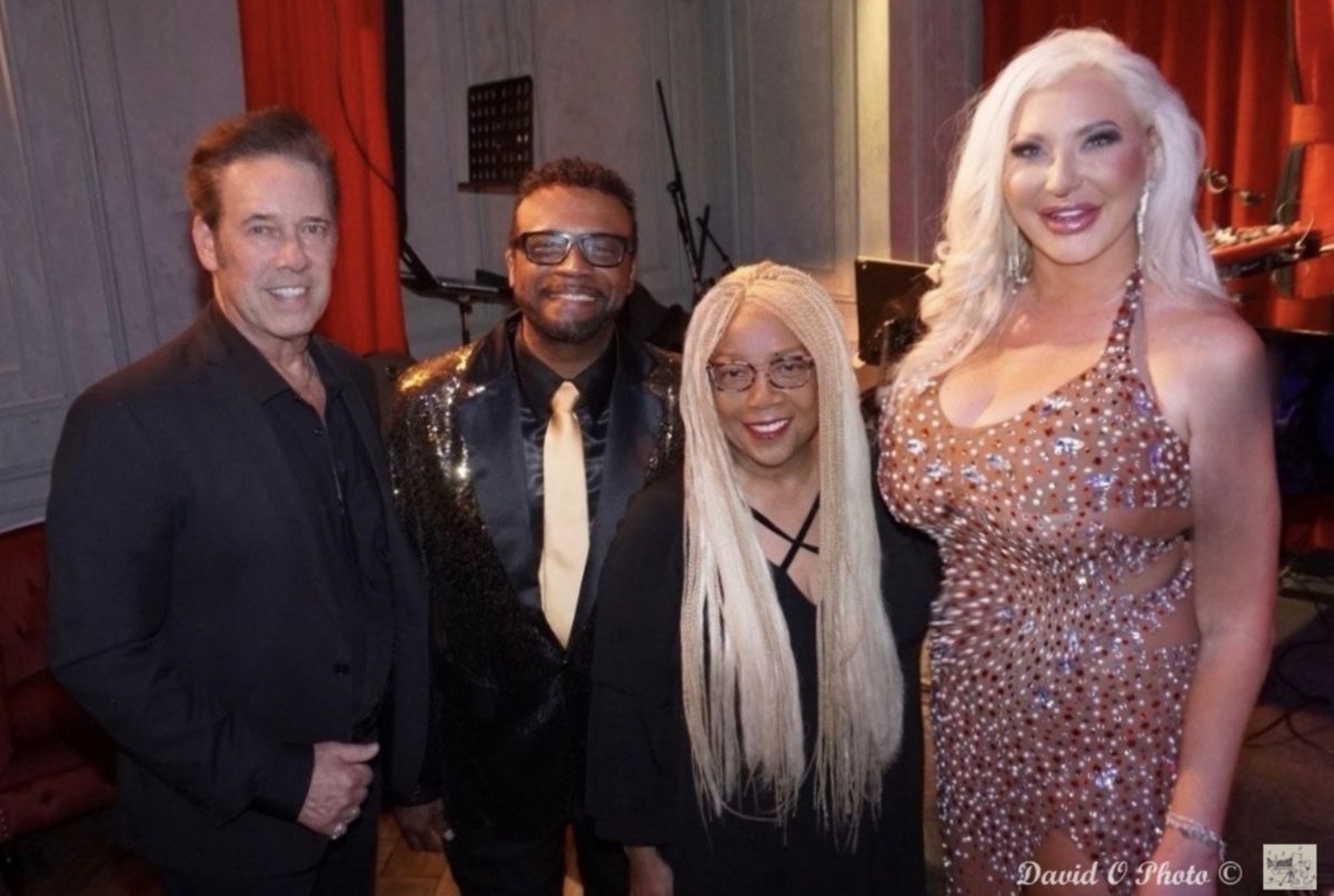 Ron DeCar, Roy Hamilton Jr, Maria Hamilton, Katy Monroe at Photos: THE VELVET AFFAIR Returns to Maxan Jazz With Katy Monroe