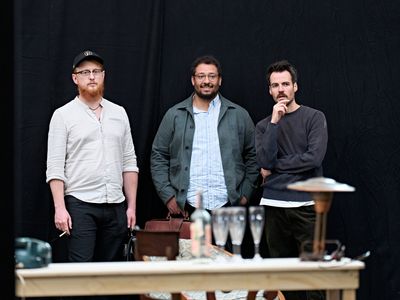 Jake Benson, Irfan Shamji, Calum Finlay Photo