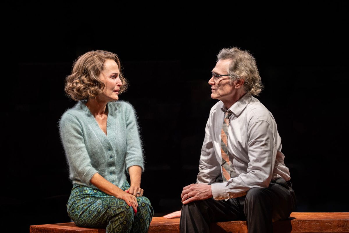 Gillian Anderson, Billy Crudup at Photos: Billy Crudup, Gillian Anderson, and More in WHO'S AFRAID OF VIRGINIA WOOLF? at @sohoplace