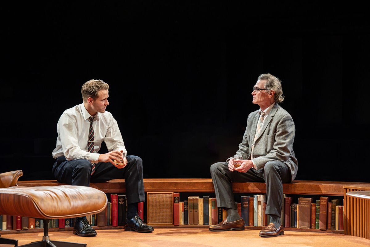 Josh Dylan, Billy Crudup at Photos: Billy Crudup, Gillian Anderson, and More in WHO'S AFRAID OF VIRGINIA WOOLF? at @sohoplace