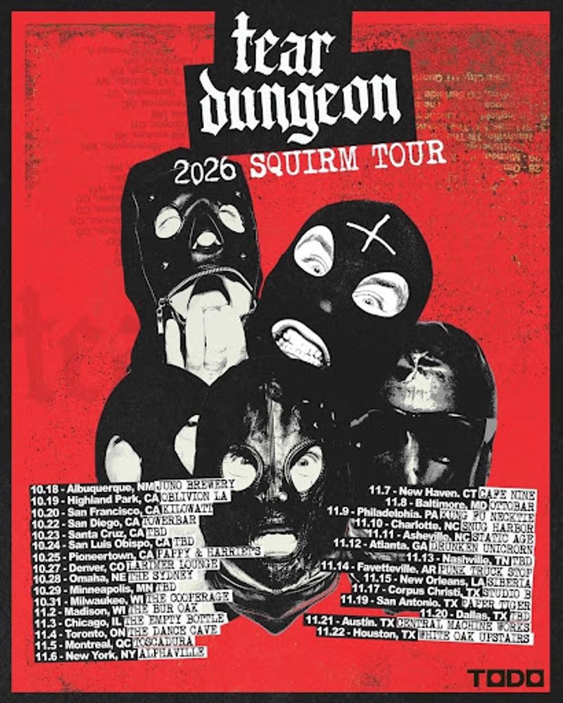 Photos: Tear Dungeon to Launch North American Tour Supporting SQUIRM — photo 2 of 4