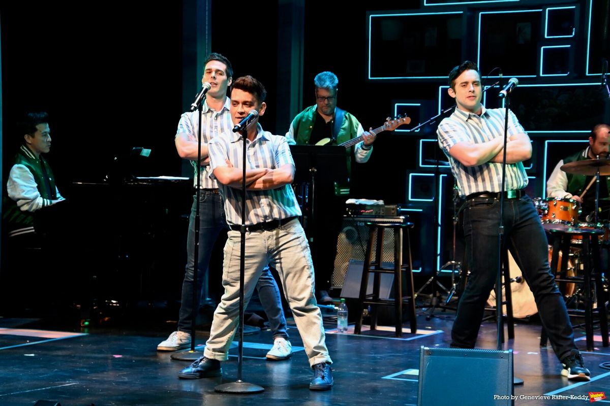 James Oblak, Michael Longoria and Sean McGee at Photos: Michael Longoria Brings SURFIN’ SENSATION to the John W. Engeman Theater