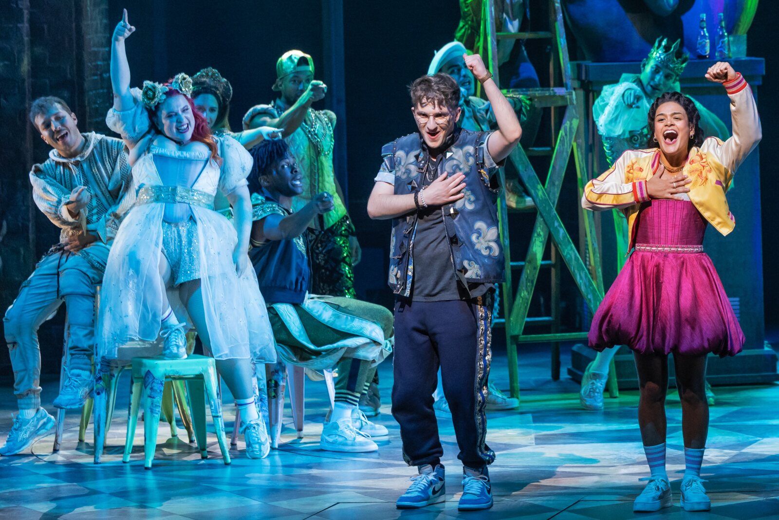 Photos: Anthony Gargiula, Spencer Sutherland and Kenzie Ziegler in & JULIET — photo 2 of 8