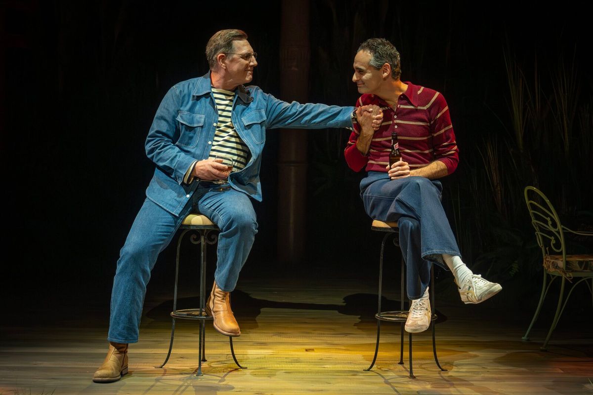 Tim Bagley and Jonathan Raviv at Photos: First Look at Ryan J. Haddad's GOOD TIME CHARLIE at The Public Theater