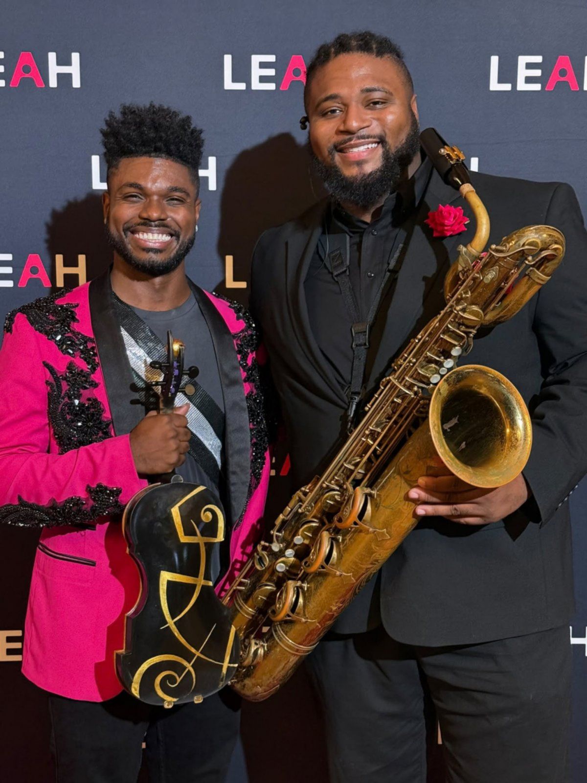 Dr. Edward W. Hardy and Jonathan Gilbert at Photos: Dr. Edward W. Hardy Leads Orchestra at HARMONY DELIVERED Installation