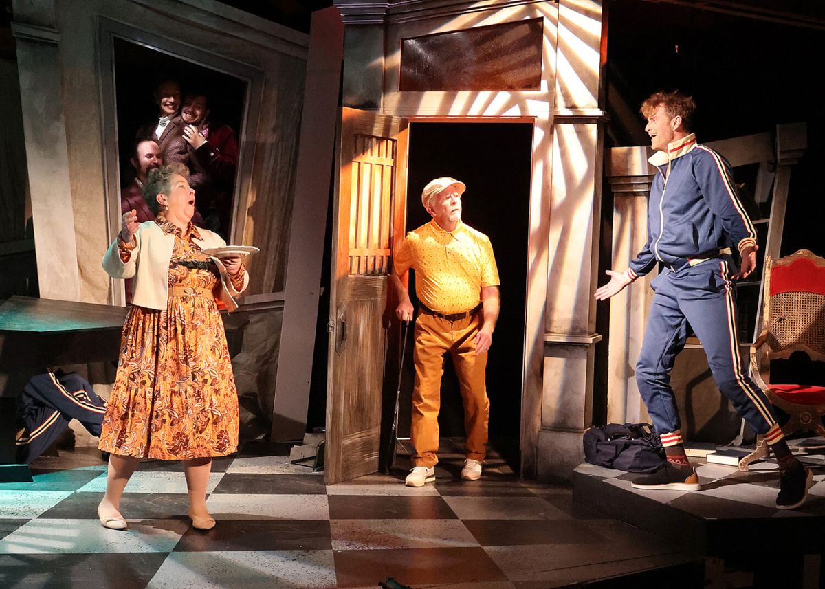 Mike Steers, Jefferson Thomas, Julie Allen Hamilton, Jenn Pina, Colin Bourget, Jack Kerig, Nathaniel Hall Taylor at Photos: THE FALL OF THE HOUSE OF USHER at Cape Rep Theatre