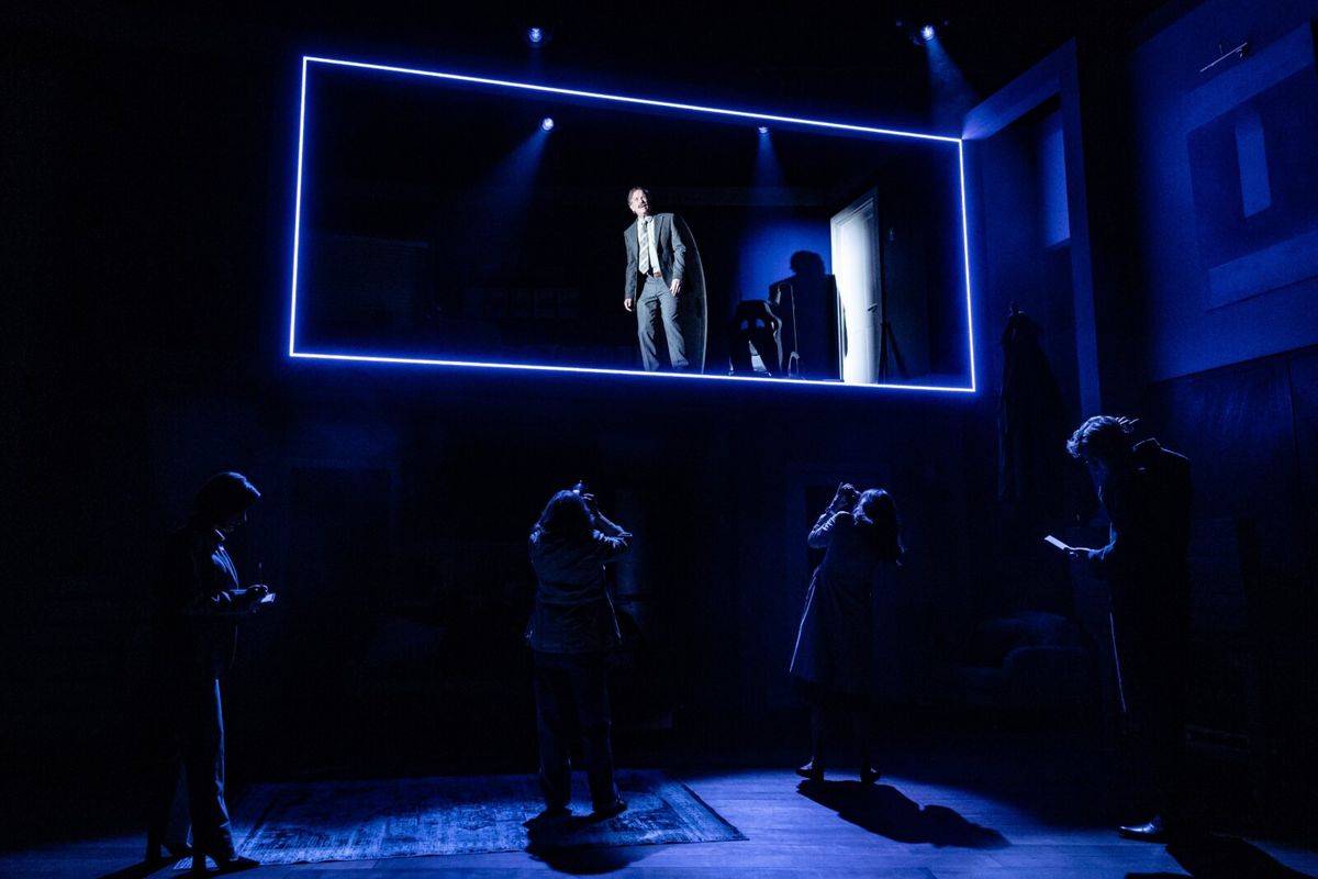 Donald Sage Mackay (Charles) at Photos: Noah Schnapp and More in AFFLUENZA at Riverside Studios