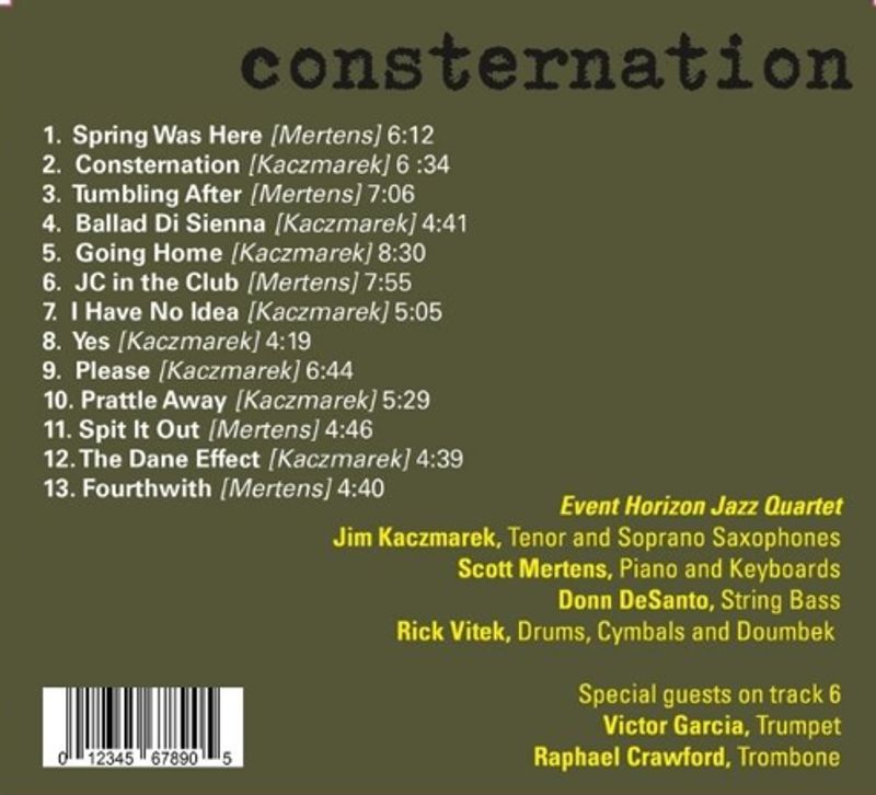 Photos: Event Horizon Jazz Quartet Releases CONSTERNATION Album — photo 6 of 6
