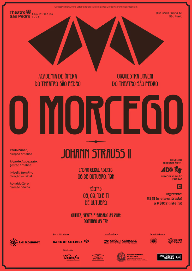 Viennese Waltzes and Romantic Intrigue Take Center Stage in Johann Strauss II’s DIE FLEDERMAUS (O Morcego) Image