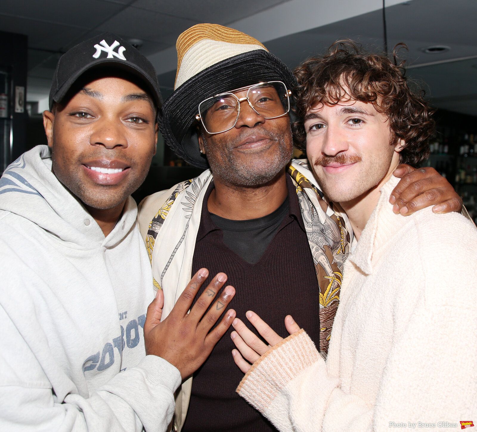 Photos: Billy Porter Visits Todrick Hall & Jeremy Beloate at MIDNIGHT — photo 1 of 5