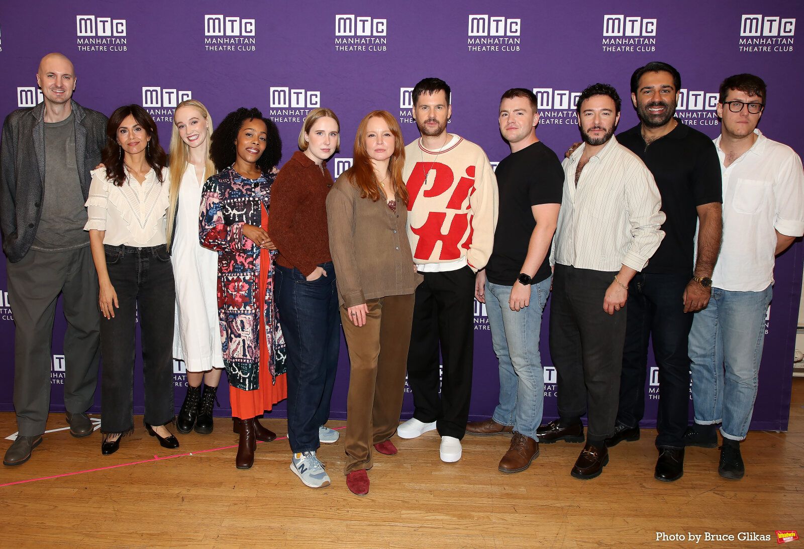 Photos: The Cast of Manhattan Theatre Club's THE UNBELIEVERS Meets the Press — photo 1 of 28