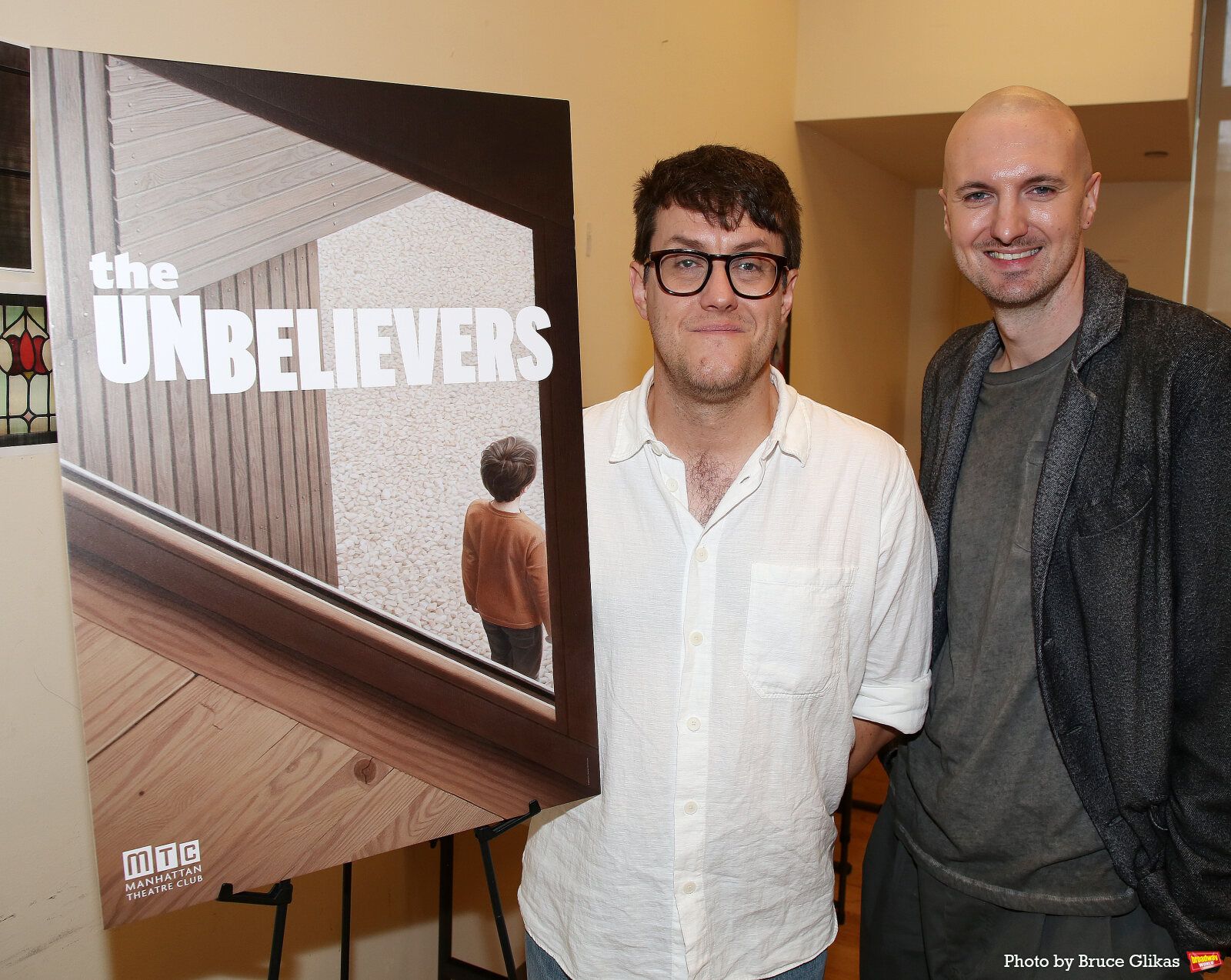 Photos: The Cast of Manhattan Theatre Club's THE UNBELIEVERS Meets the Press — photo 23 of 28