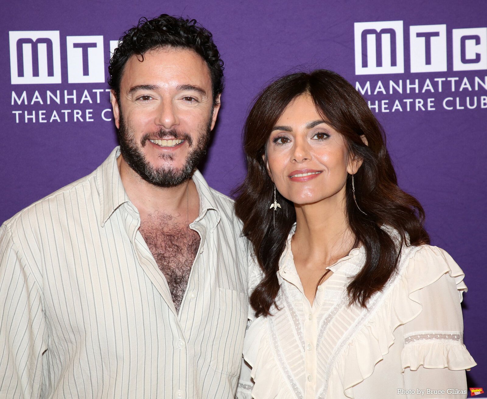Photos: The Cast of Manhattan Theatre Club's THE UNBELIEVERS Meets the Press — photo 9 of 28