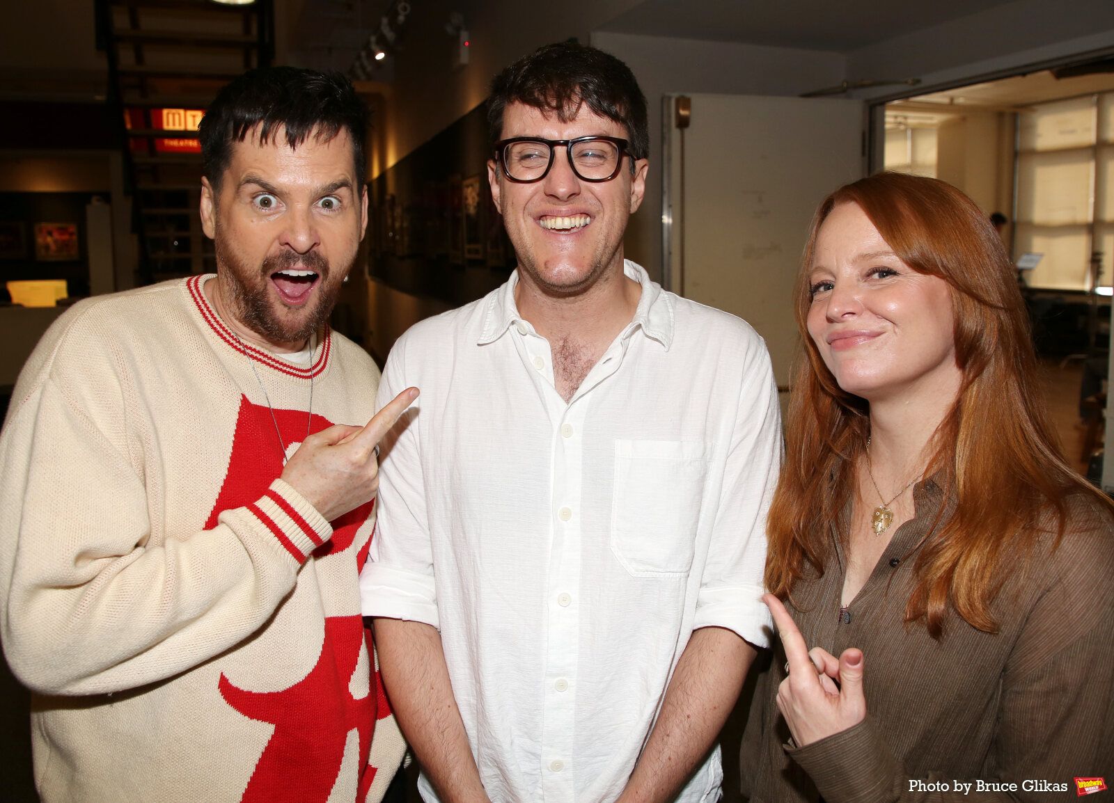 Photos: The Cast of Manhattan Theatre Club's THE UNBELIEVERS Meets the Press — photo 26 of 28
