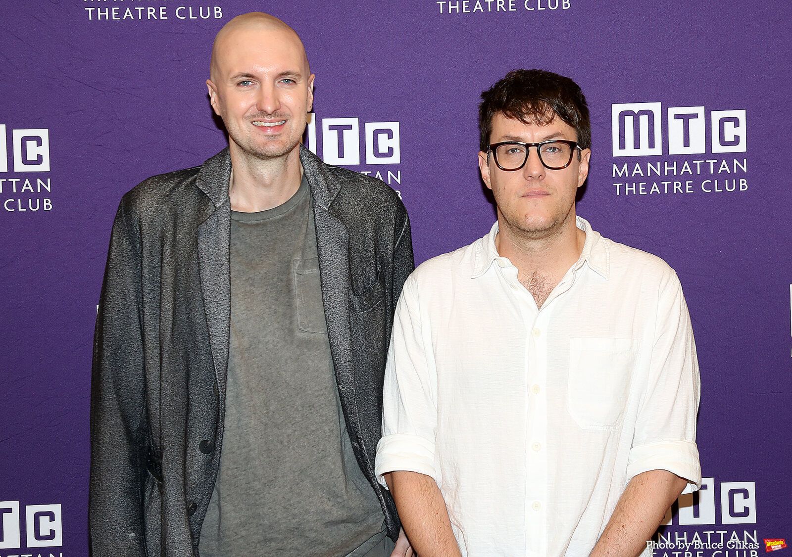Photos: The Cast of Manhattan Theatre Club's THE UNBELIEVERS Meets the Press — photo 2 of 28