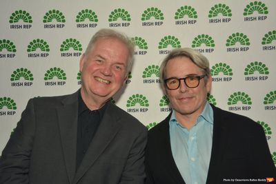 Ciaran O'Reilly (Director)  and Matthew Broderick Photo