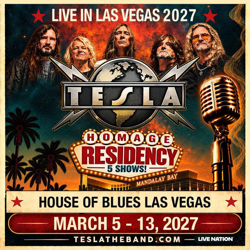 Photos: TESLA to Return to House of Blues Las Vegas — photo 2 of 12
