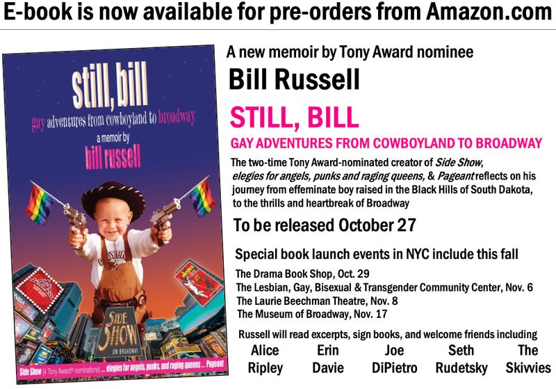 Photos: Bill Russell Memoir STILL, BILL to Arrive With Broadway Book Events — photo 1 of 17