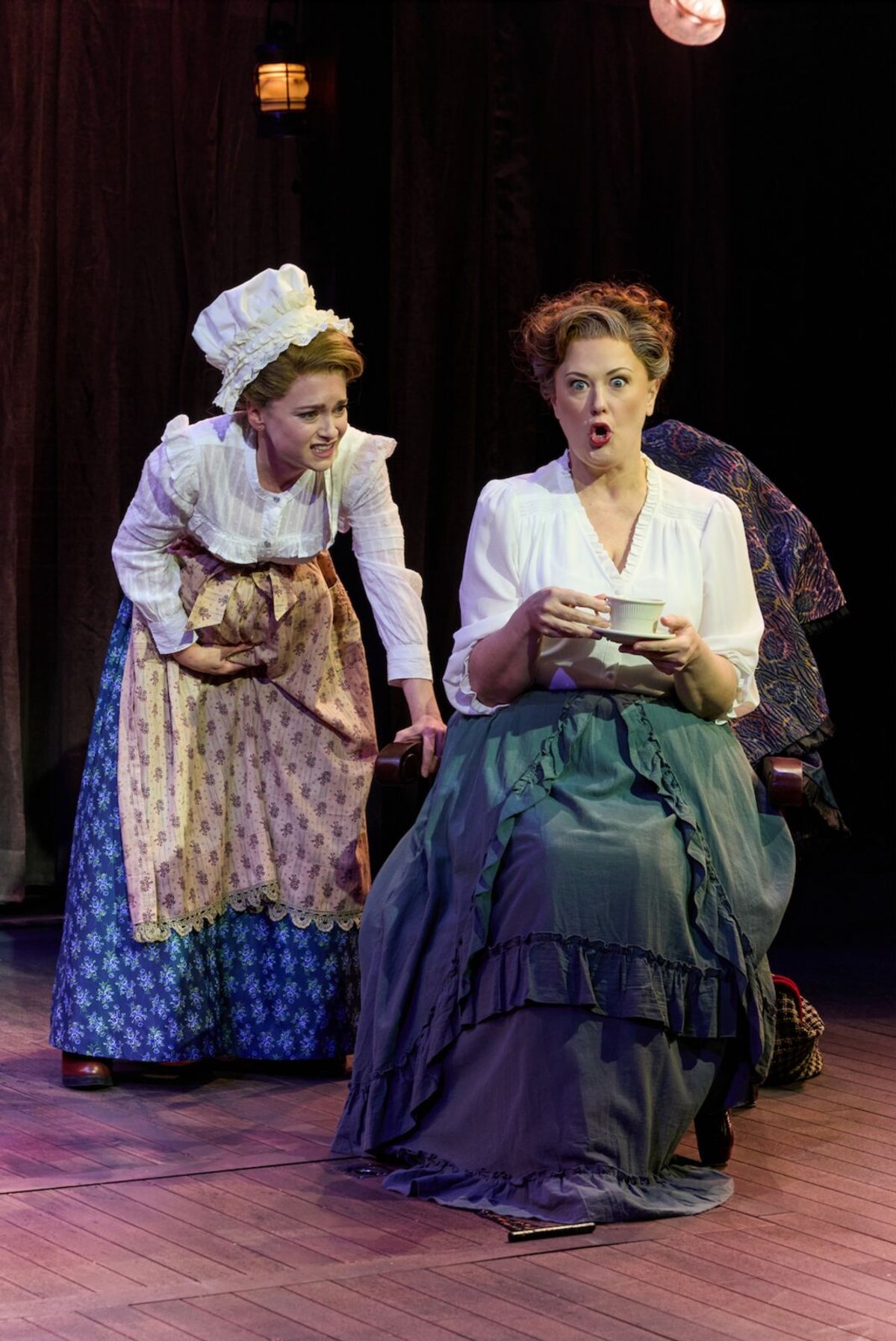 Cathryn Wake and Kara Mikula at Photos: Bobby Conte and More in COPPERFIELD! Off-Broadway