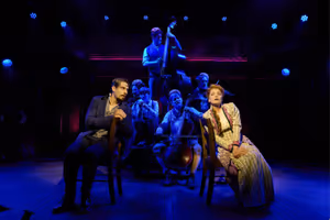 Bobby Conte, Cathryn Wake and the cast Photo