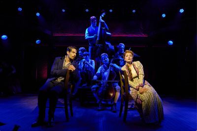 Bobby Conte, Cathryn Wake and the cast Photo