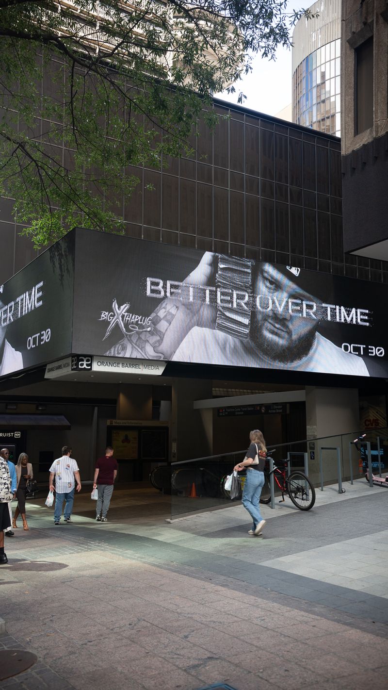 Photos: BigXthaPlug Announces BETTER OVER TIME Features With Hometown Billboards — photo 4 of 9