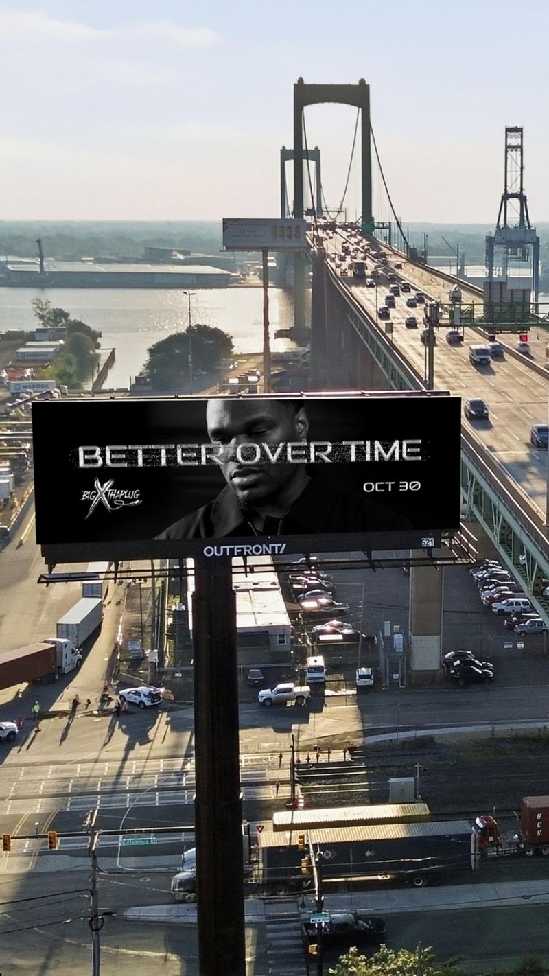 Photos: BigXthaPlug Announces BETTER OVER TIME Features With Hometown Billboards — photo 5 of 9