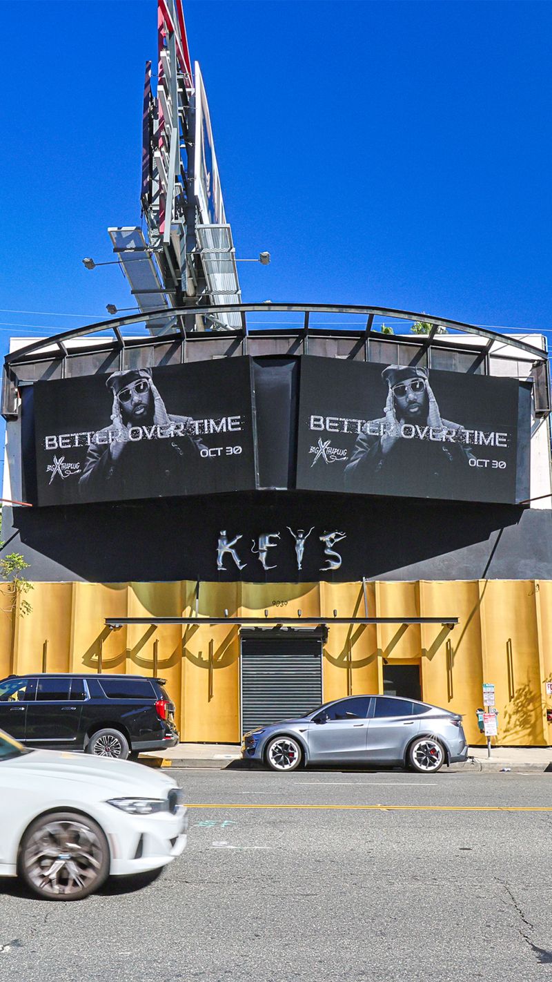 Photos: BigXthaPlug Announces BETTER OVER TIME Features With Hometown Billboards — photo 7 of 9