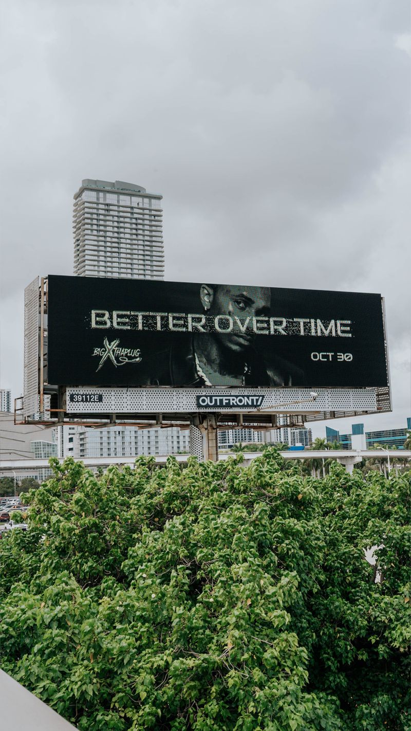 Photos: BigXthaPlug Announces BETTER OVER TIME Features With Hometown Billboards — photo 9 of 9