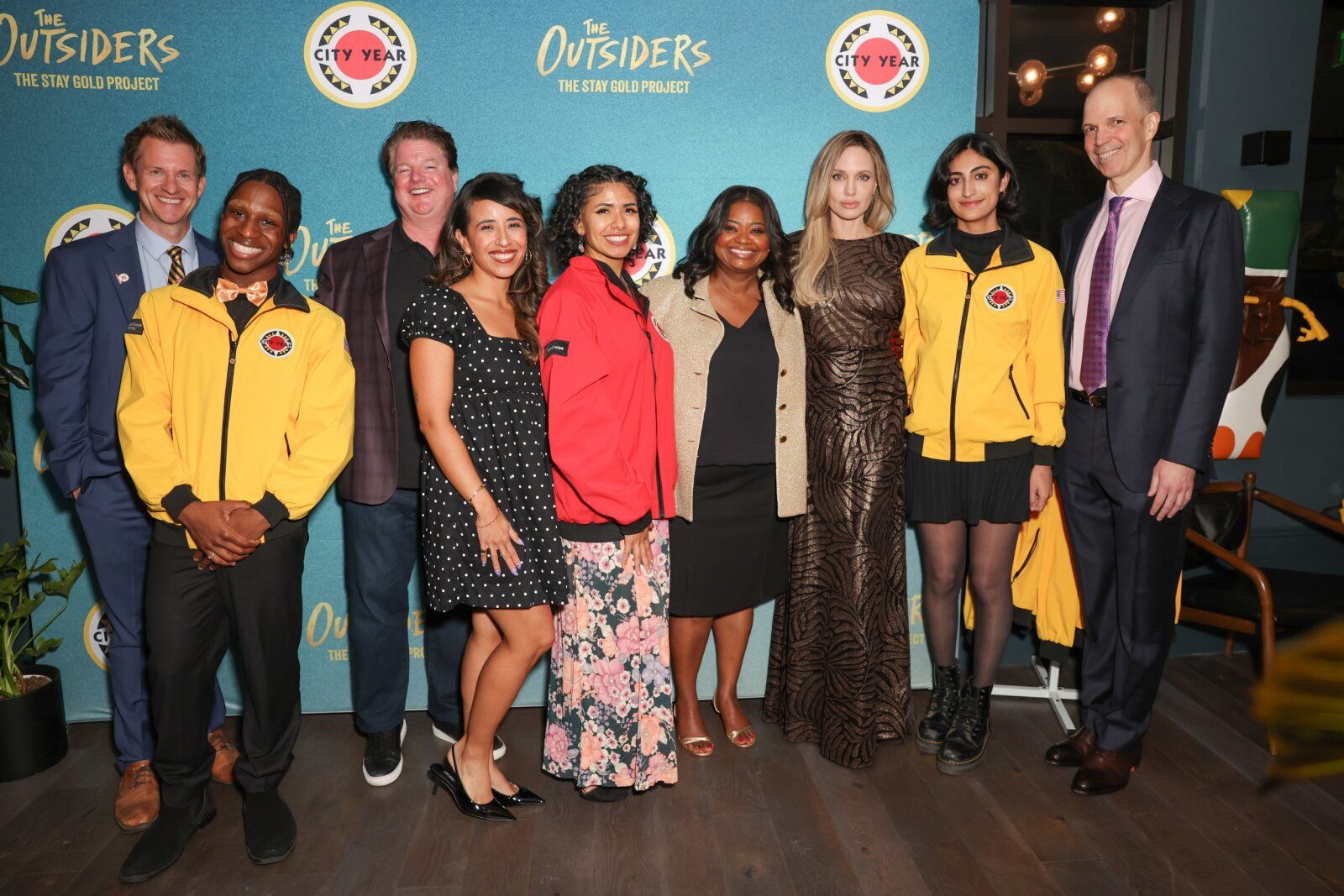 Photos: Angelina Jolie and More Launch THE OUTSIDERS' Stay Gold Project — photo 1 of 7
